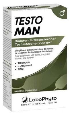 Labophyto TestoMan Testosterone Booster, 60 Capsules