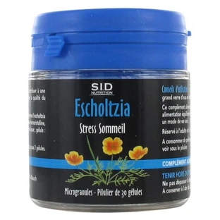 S.I.D Nutrition Stress & Sleep Escholtzia 30 capsules