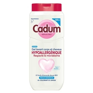 Cadum hypoallergene douche- en haargel, 500 ml
