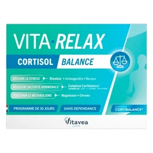 Vitavea Vita Relax Cortisol Balance 30 Gélules