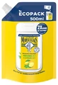 Gel de ducha extra suave de Le Petit Marseillais con verbena y limón ecológicos, recambio ecológico, 500 ml