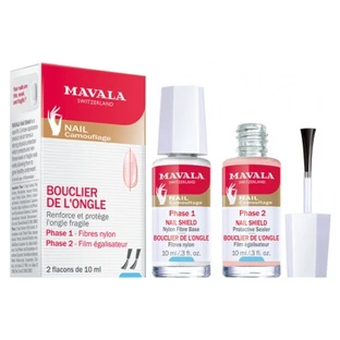 Mavala Nail Shield stärkt und schützt brüchige Nägel 2 x 10 ml