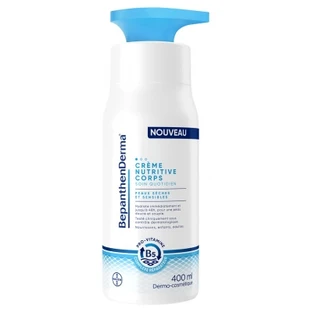 Crema corporal nutritiva Bepanthen Derma para piel seca y sensible, 400 ml