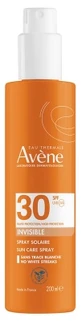 Avène Invisible Sunscreen Spray SPF 30, 200 ml