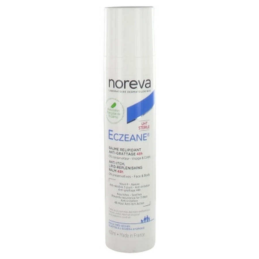 Noreva Eczeane 48-Hour Anti-Itch Lipid-Replenishing Balm, 100 ml