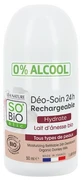 Léa Nature SO BIO étic Déo-Soin 24H Lait d'Ânesse Roll-On Bio 50 ml