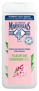 Le Petit Marseillais Extra Milde Biologische Douche- en Badcrème met Kersenbloesem, 650 ml