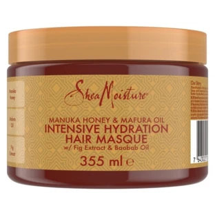 Mascarilla superhidratante con miel de Manuka y aceite de mafura de SheaMoisture, 355 ml