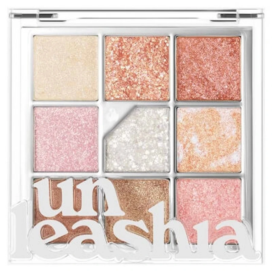 Paleta de sombras de ojos de 9 tonos «Unleashia Glitterpedia»