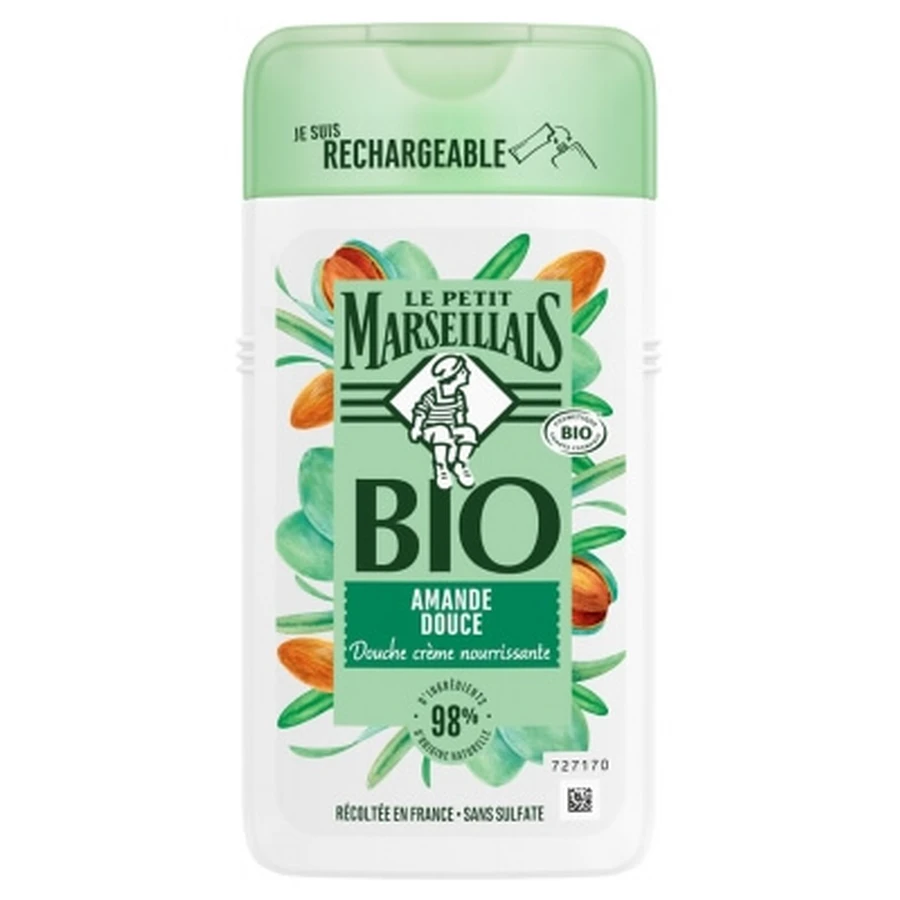 Le Petit Marseillais Biologische Voedende Douchecrème met Zoete Amandel, 250 ml
