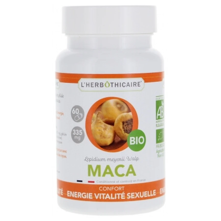 L'Herbôthicaire Biologische Maca, 60 capsules