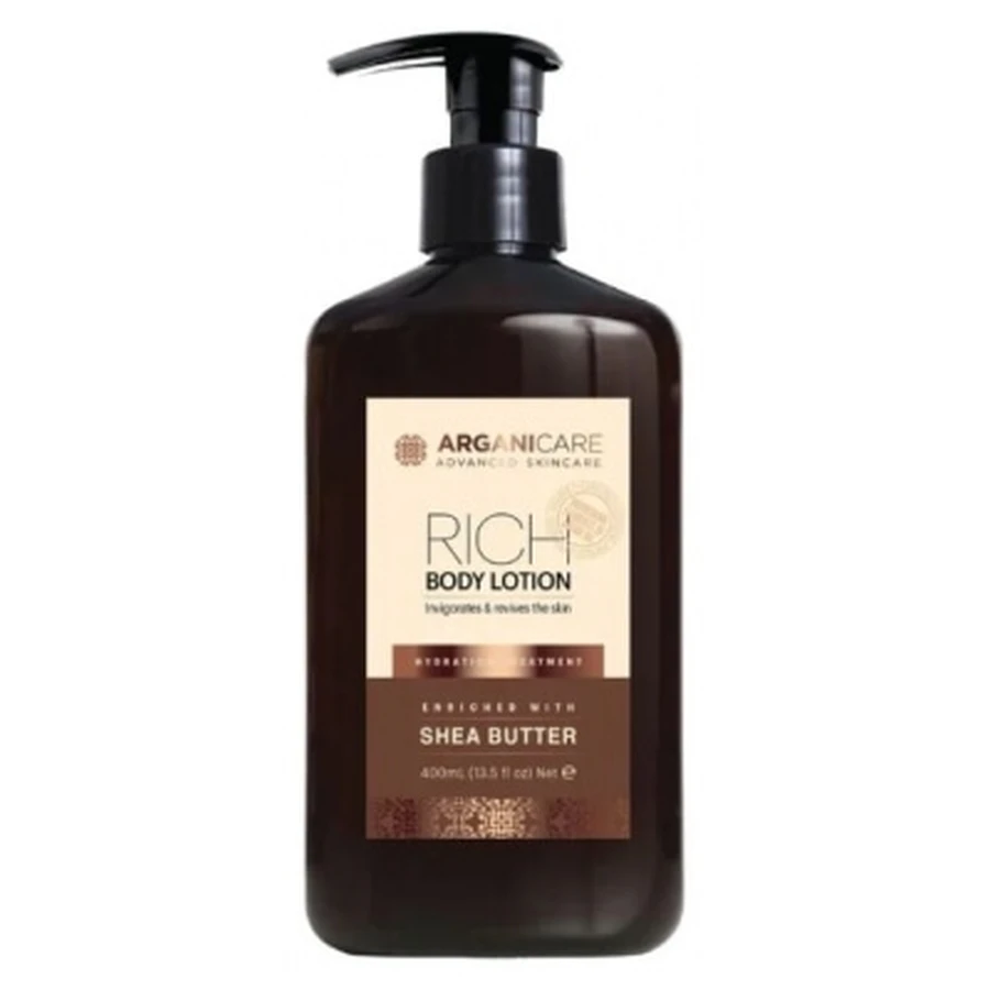Arganicare Bodylotion met rijke sheaboter 400 ml