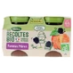 Blédina Les Récoltes Bio „Reife Äpfel“, für Babys ab 4–6 Monaten, Bio, 2 Gläschen
