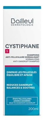 Bailleul Cystiphane Normalizing Anti-Dandruff Shampoo S 200 ml