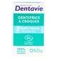Dentavie Chewable Toothpaste, Menthol Freshness, 60 Tablets