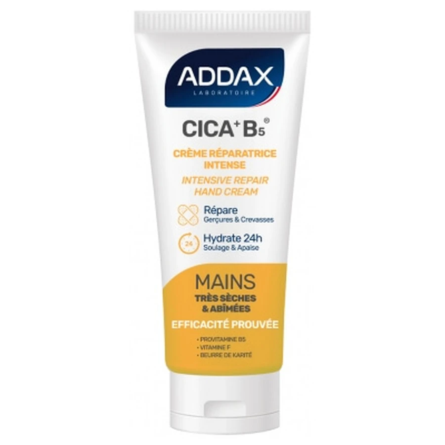 Addax Cica+ B5 Intense Repair Cream for Very Dry and Damaged Hands, 50 ml