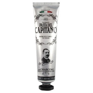 Pasta de dientes al carbón «Pasta del Capitano», 75 ml