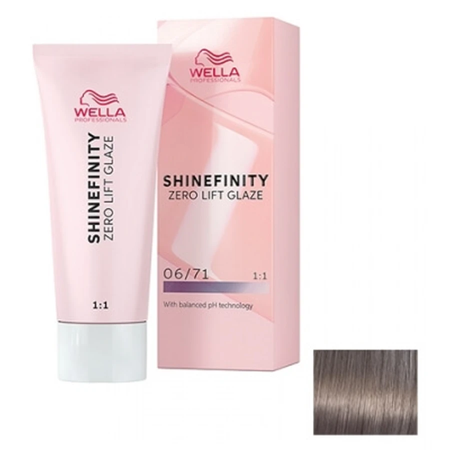 Wella Semipermanente Haarfarbe 06/71 Frosted Chestnut Shinefinity