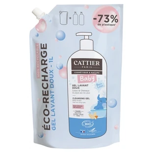 Cattier Baby Zachte Biologische Reinigingsgel Eco-Navulling 1 L