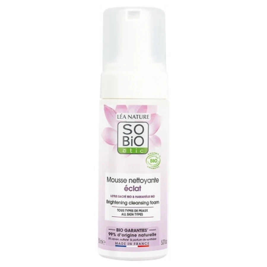Espuma limpiadora orgánica «Radiance» de Léa Nature SO BIO étic, 150 ml