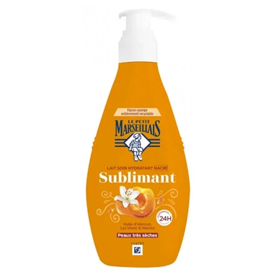 Le Petit Marseillais: Loción corporal hidratante con perlas para piel muy seca, 250 ml