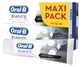 Oral-B 3D White Whitening Therapy Intensive Charcoal Cleansing, 2-Pack (75 ml each)