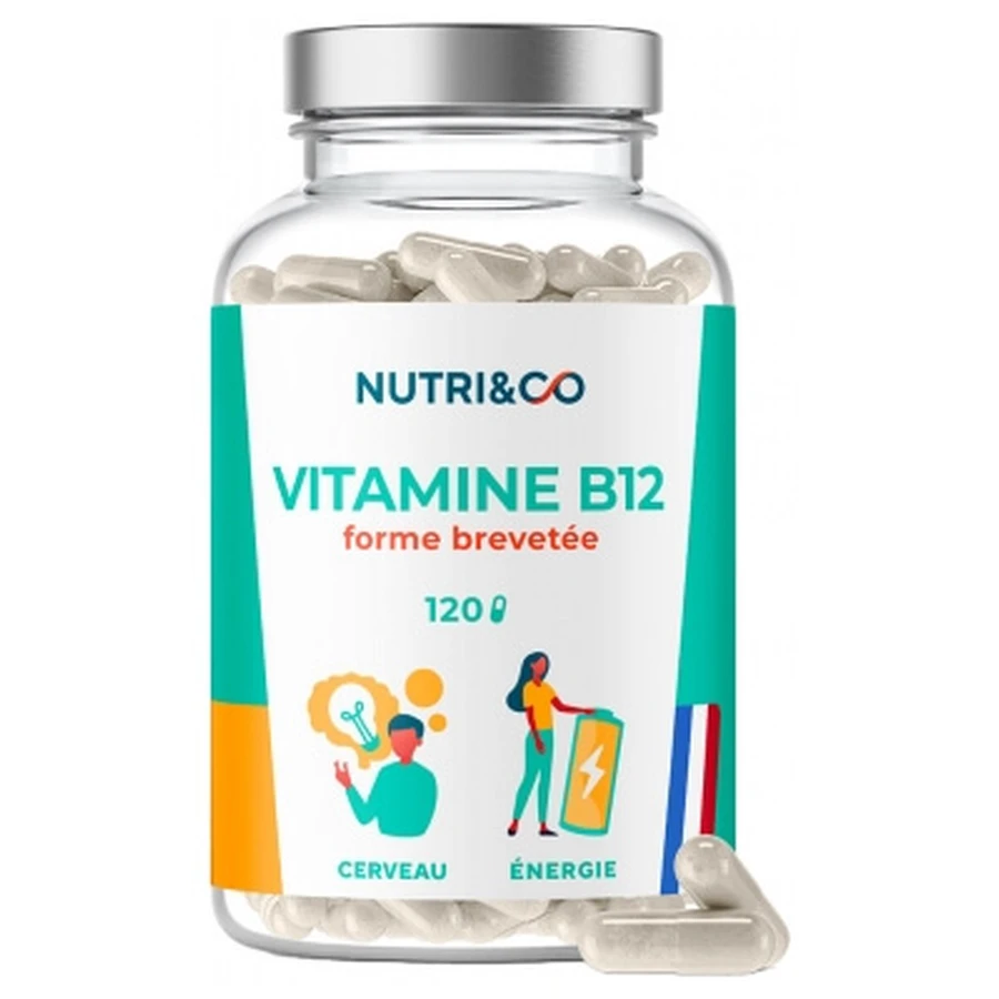 Nutri&Co Vitamin B12, 120 Capsules