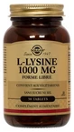 Solgar L-Lysine 1000 mg, 50 Tablets