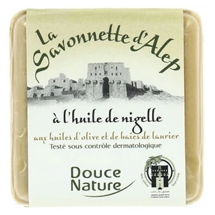 Jabón de Alepo «Douce Nature» con aceite de nigella, 100 g