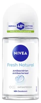 Nivea Fresh Natural O2 Déodorant Protection 48H Roll-On 50 ml