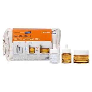 Korres Black Pine Balancing Kit + Youth Activator