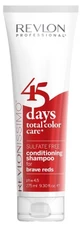 Revlon Professional 45 Days Revlonissimo Shampoo and Conditioner for Red Hair, 275 ml