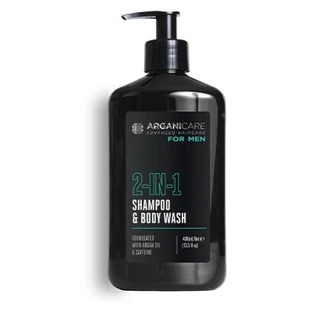 Arganicare 2-in-1-Shampoo und Duschgel für Männer