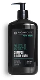 Arganicare 2-in-1 shampoo en douchegel voor mannen
