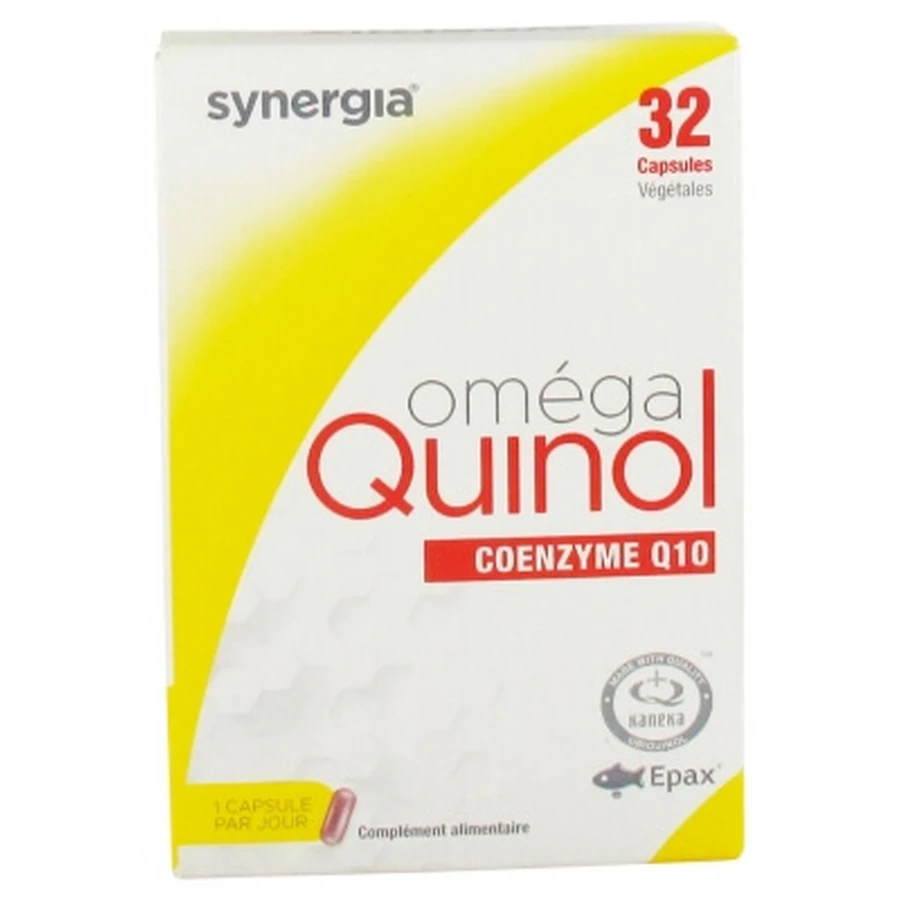 Synergia Omega Quinol 32 vegetarische Kapseln