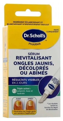 Scholl Revitalizing Serum for Yellowed, Discolored, or Damaged Nails,…