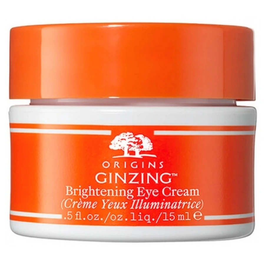 Crema iluminadora para el contorno de los ojos Origins Ginzing, 15 ml