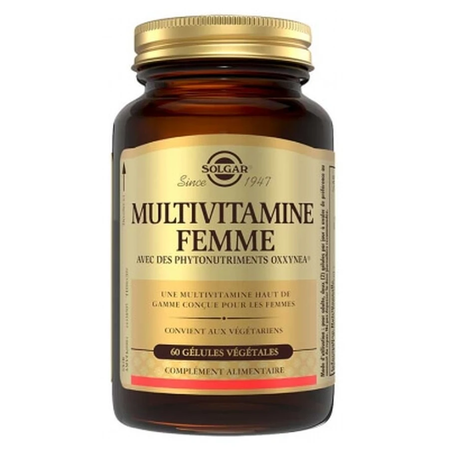 Solgar Multivitamine voor vrouwen, 60 vegetarische capsules