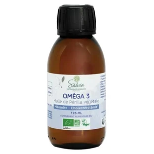 Salvia Nutrition Biologische Omega-3-perillazaadolie 125 ml