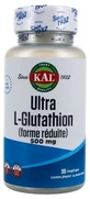 Kal Ultra L-glutatión 500 mg, 30 cápsulas vegetarianas