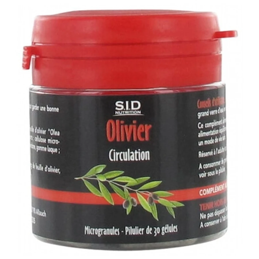 S.I.D Nutrition Circulation Olivier 30 Capsules