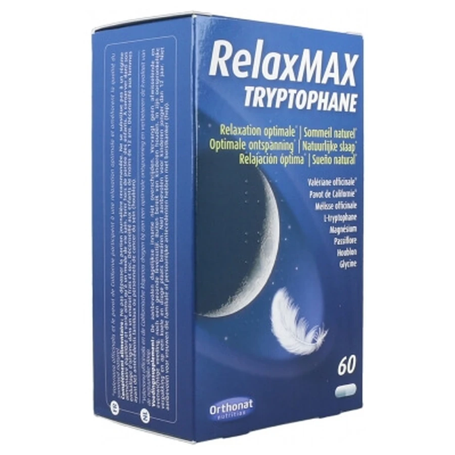 Orthonat Relax Max Triptófano, 60 cápsulas