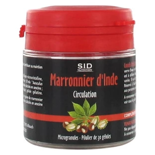 S.I.D Nutrition Circulation Paardenkastanje 30 capsules