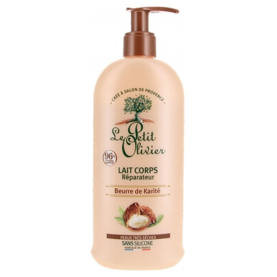 Le Petit Olivier, loción corporal reparadora con manteca de karité, 250 ml