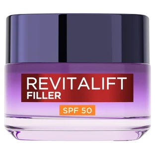 L'Oréal Paris Revitalift Filler Intense, crema antiedad reafirmante SPF 50, 50 ml