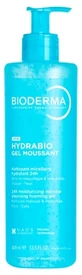 Gel limpiador micelar espumoso Hydrabio de Bioderma con hidratación de 24 horas, 400 ml