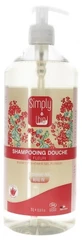 Simply Bio biologische bloemen-shampoo en douchegel, 1 l