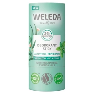 Weleda Deodorantstick met eucalyptus en pepermunt, 50 g
