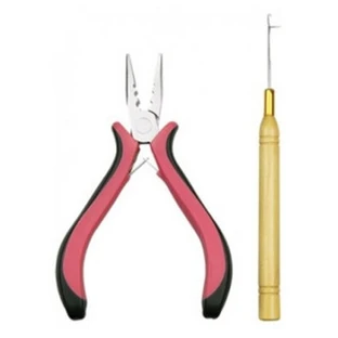 Kit de extensiones de pelo Mezzo + Pinza de pelo con anilla