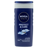 Nivea Men Protect & Care 3-in-1 Face, Body, and Hair Shower Gel, 250 ml
